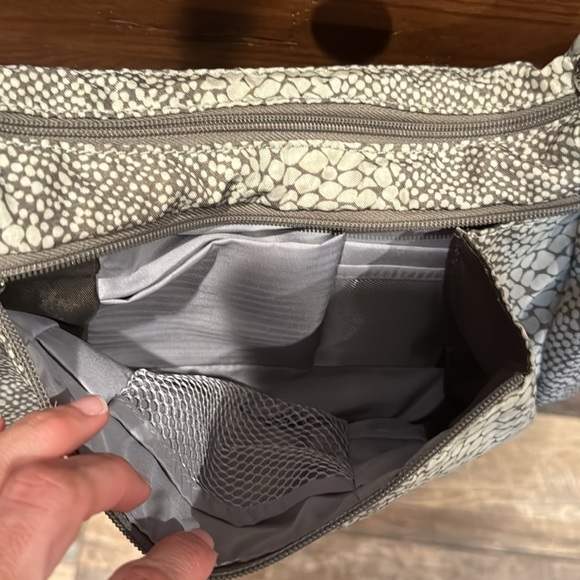 Travelon pebbled shoulder bag purse - Picture 5 of 8